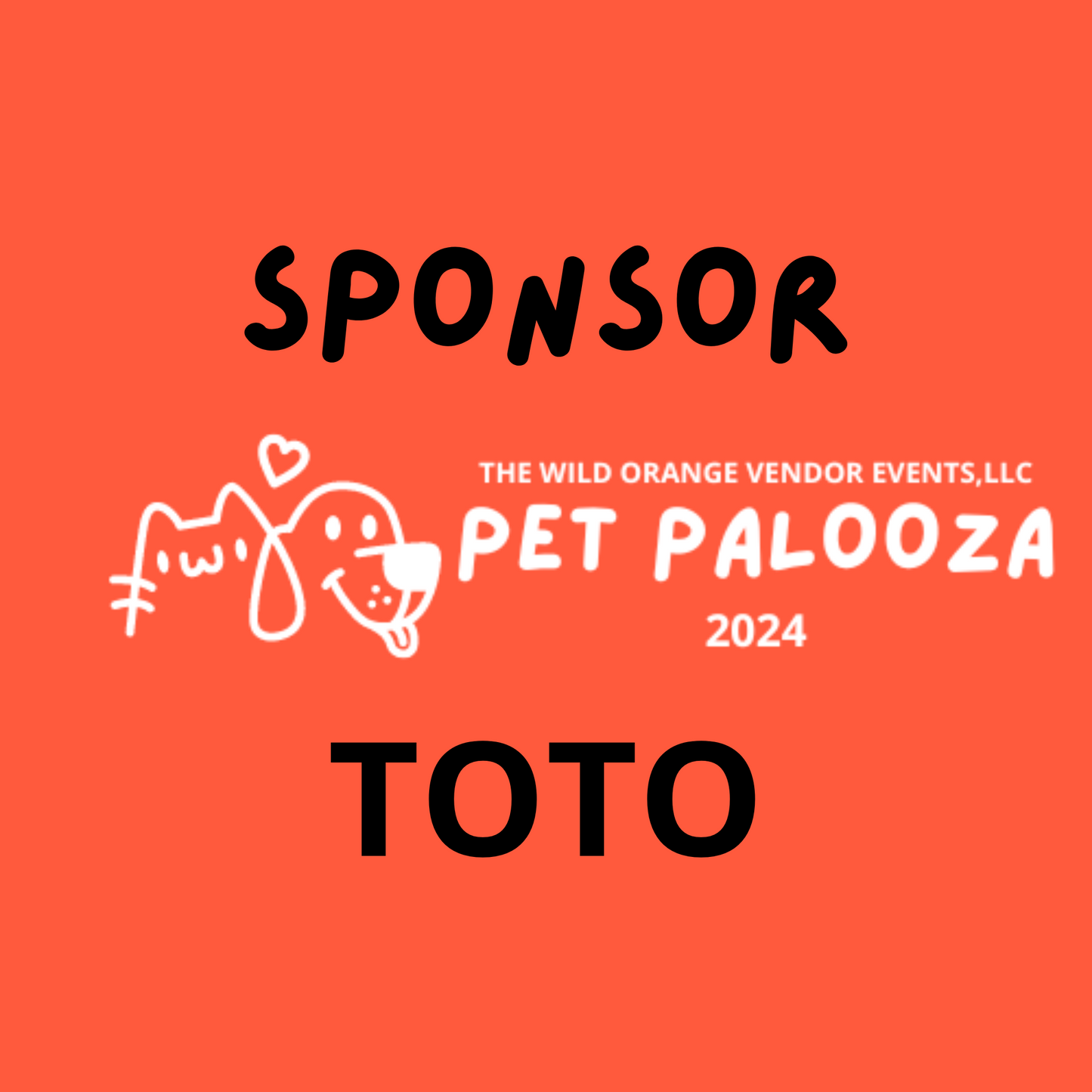 Pet Palooza 2024 Sponsor Sign Up