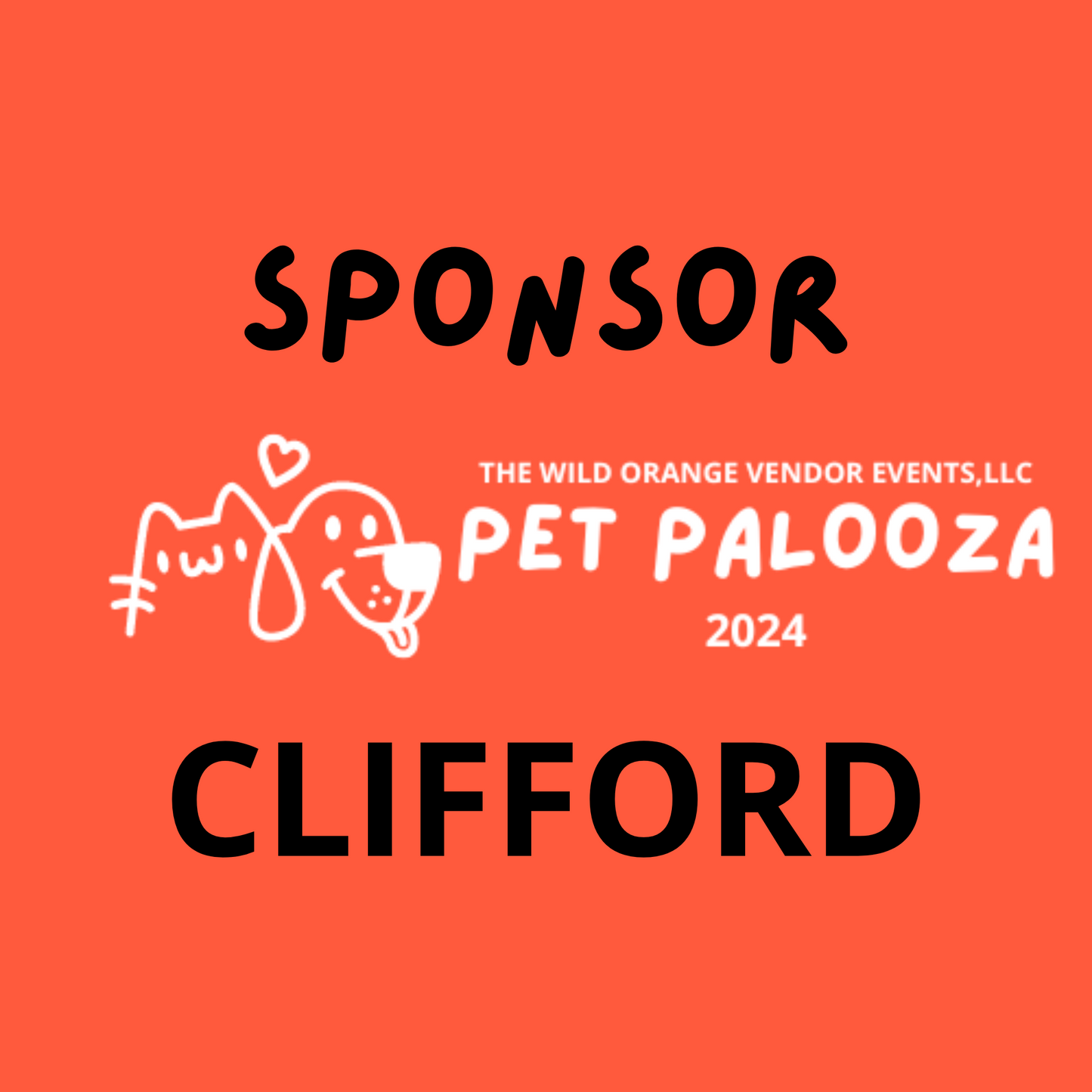 Pet Palooza 2024 Sponsor Sign Up