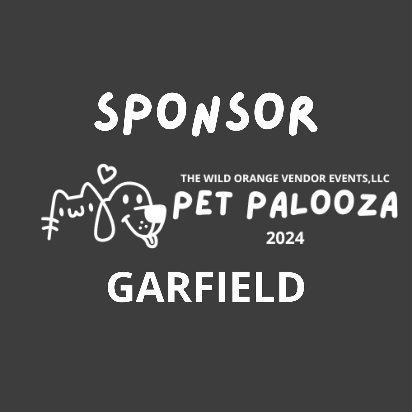 Pet Palooza 2024 Sponsor Sign Up